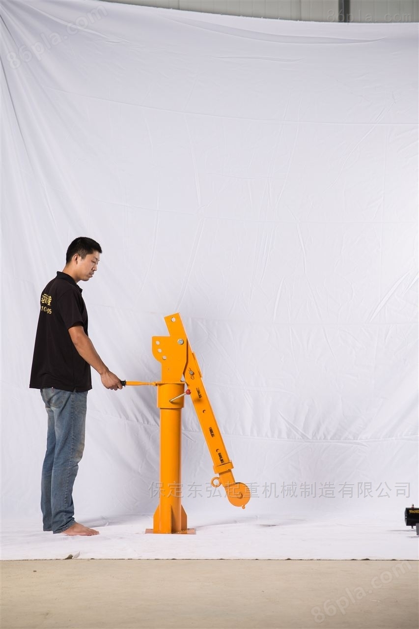 1000公斤随车小吊机价格-折臂小型车载吊机