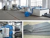 加粉煤灰塑料建筑模板生产线设备机器机械挤出机组