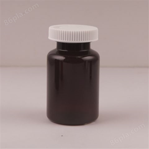T-D801 50毫升 PET黑茶瓶 拉环盖保健品瓶