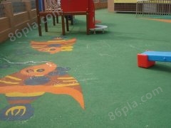 幼儿园彩色塑胶案例4室外塑胶产品
