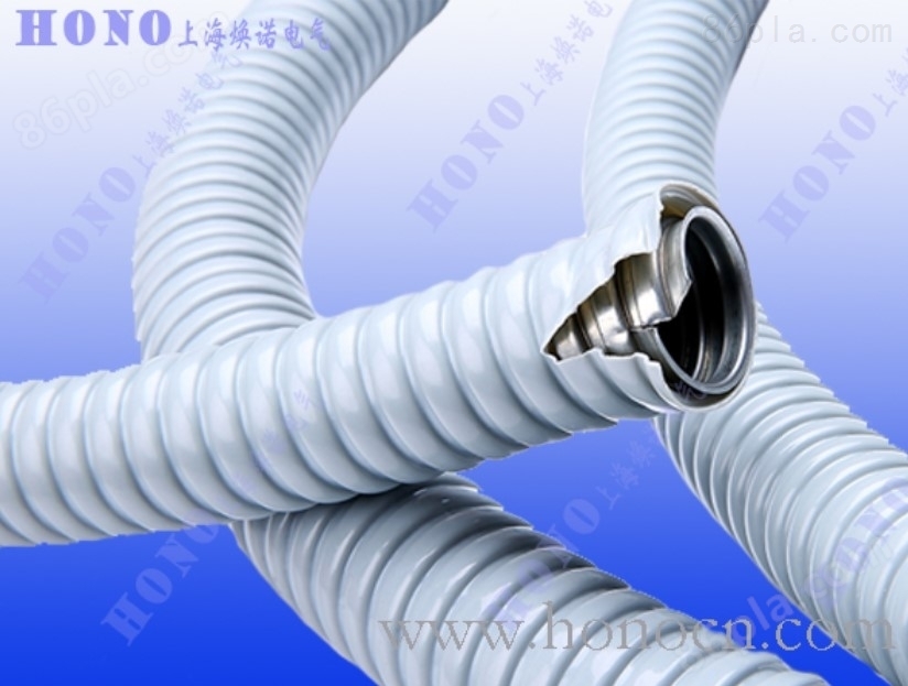 SPR-PVC-AS包塑镀锌钢软管，灰色包塑金属管