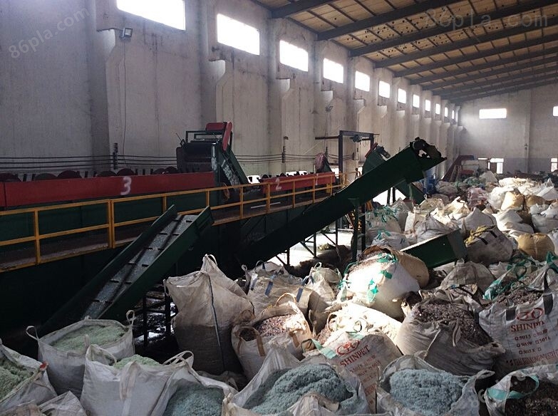 造纸厂废塑料回收设备
