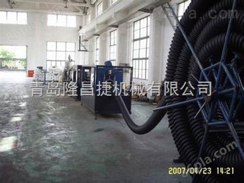 青岛PE碳素螺旋增强护套管生产线