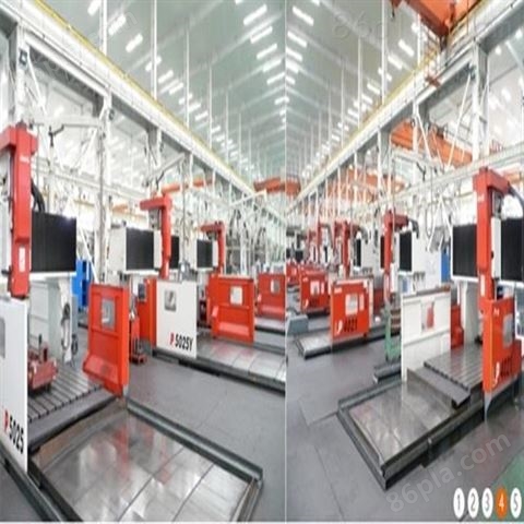 中国台湾亚崴机电超高性能臥式加工中心機