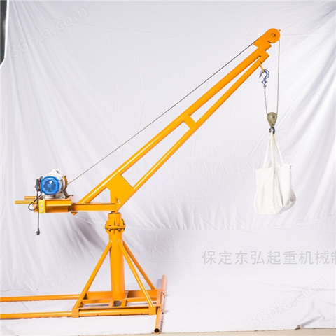 河南五百公斤建筑小吊机-电动吊机使用安装