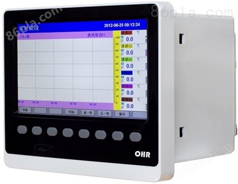 虹润网上商城推出OHR系列彩色无纸记录仪